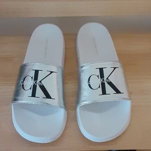 Calvin Klein Slides like New